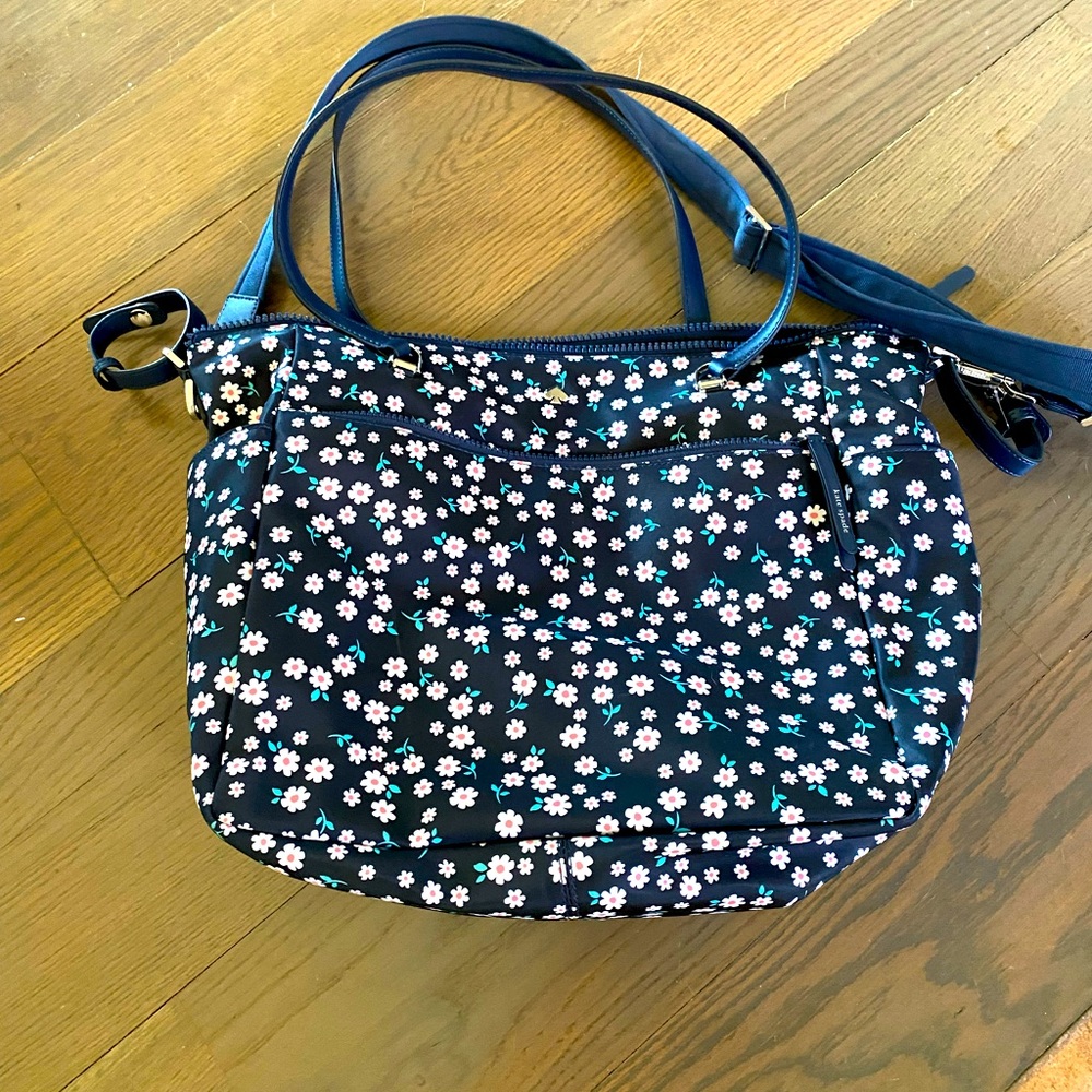 Kate spade floral diaper bag